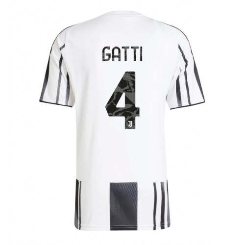 Juventus Federico Gatti #4 Domácí Dres 2025-26 Krátkým Rukávem Juventus Federico Gatti #4 Domácí Dres 2025-26 Krátkým Rukávem