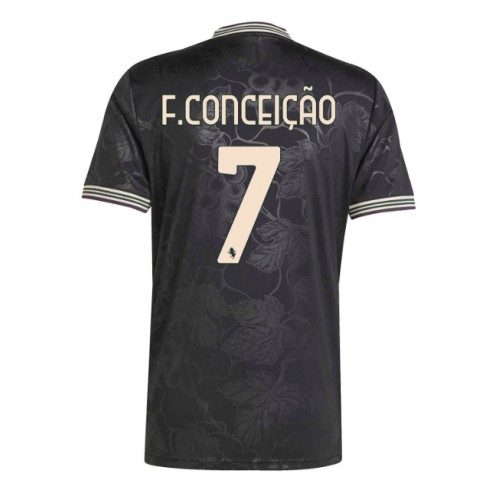 Juventus Francisco Conceicao #7 Alternativní Dres 2025-26 Krátkým Rukávem Juventus Francisco Conceicao #7 Alternativní Dres 2025-26 Krátkým Rukávem
