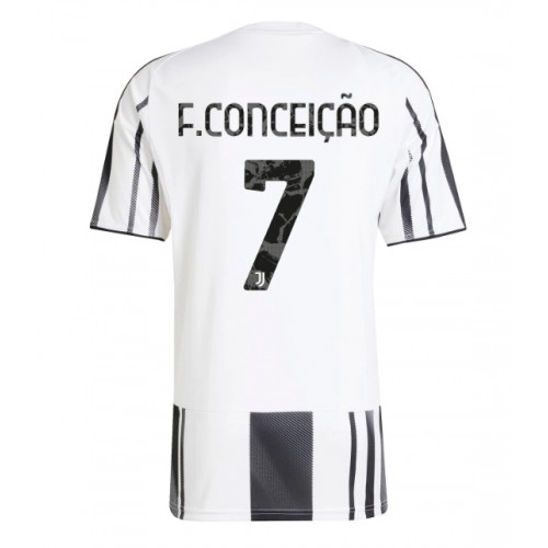 Juventus Francisco Conceicao #7 Domácí Dres 2025-26 Krátkým Rukávem Juventus Francisco Conceicao #7 Domácí Dres 2025-26 Krátkým Rukávem