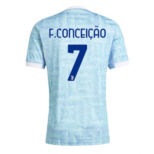 Juventus Francisco Conceicao #7 Venkovní Dres 2025-26 Krátkým Rukávem Juventus Francisco Conceicao #7 Venkovní Dres 2025-26 Krátkým Rukávem