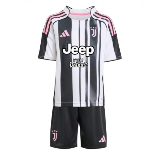 Juventus Jonathan David #30 Domácí dres komplet pro Děti 2025-26 Krátkým Rukávem (+ Krátké kalhoty) Juventus Jonathan David #30 Domácí dres komplet pro Děti 2025-26 Krátkým Rukávem (+ Krátké kalhoty)