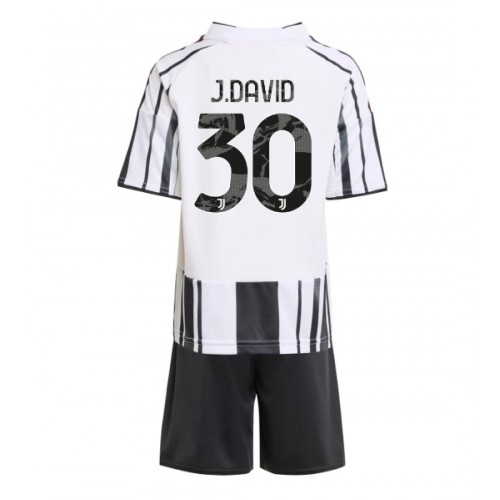 Juventus Jonathan David #30 Domácí dres komplet pro Děti 2025-26 Krátkým Rukávem (+ Krátké kalhoty) Juventus Jonathan David #30 Domácí dres komplet pro Děti 2025-26 Krátkým Rukávem (+ Krátké kalhoty)