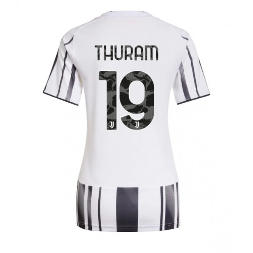 Juventus Khephren Thuram #19 Domácí Dres pro Dámy 2025-26 Krátkým Rukávem Juventus Khephren Thuram #19 Domácí Dres pro Dámy 2025-26 Krátkým Rukávem