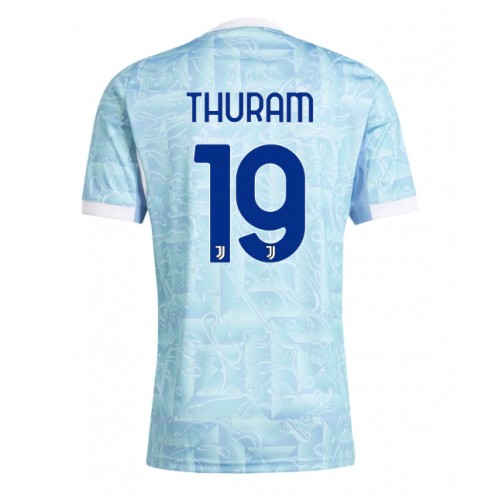 Juventus Khephren Thuram #19 Venkovní Dres 2025-26 Krátkým Rukávem Juventus Khephren Thuram #19 Venkovní Dres 2025-26 Krátkým Rukávem