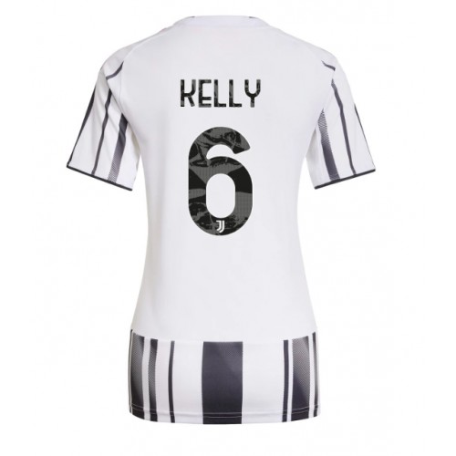Juventus Lloyd Kelly #6 Domácí Dres pro Dámy 2025-26 Krátkým Rukávem Juventus Lloyd Kelly #6 Domácí Dres pro Dámy 2025-26 Krátkým Rukávem