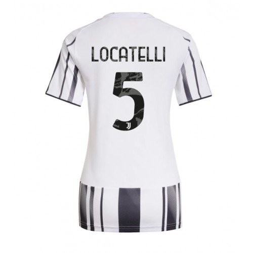 Juventus Manuel Locatelli #5 Domácí Dres pro Dámy 2025-26 Krátkým Rukávem Juventus Manuel Locatelli #5 Domácí Dres pro Dámy 2025-26 Krátkým Rukávem