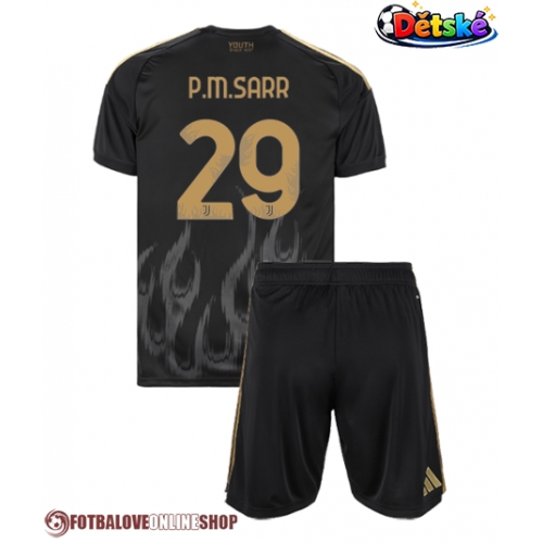 Juventus Pape Matar Sarr #29 Alternativní dres komplet pro Děti 2026-27 Krátkým Rukávem (+ Krátké kalhoty)