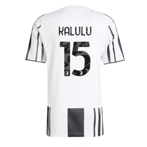 Juventus Pierre Kalulu #15 Domácí Dres 2025-26 Krátkým Rukávem Juventus Pierre Kalulu #15 Domácí Dres 2025-26 Krátkým Rukávem