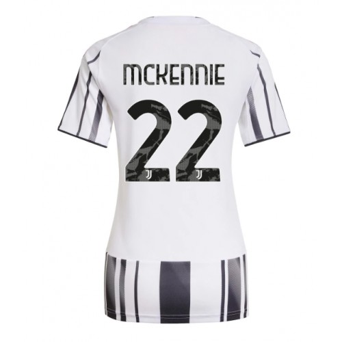 Juventus Weston McKennie #22 Domácí Dres pro Dámy 2025-26 Krátkým Rukávem Juventus Weston McKennie #22 Domácí Dres pro Dámy 2025-26 Krátkým Rukávem