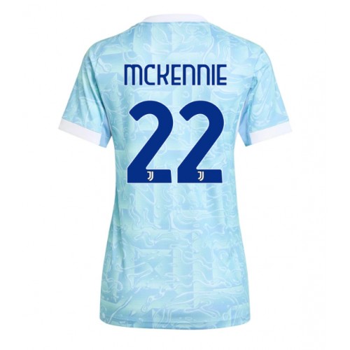 Juventus Weston McKennie #22 Venkovní Dres pro Dámy 2025-26 Krátkým Rukávem Juventus Weston McKennie #22 Venkovní Dres pro Dámy 2025-26 Krátkým Rukávem