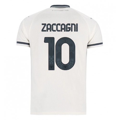 Lazio Mattia Zaccagni #10 Venkovní Dres 2025-26 Krátkým Rukávem Lazio Mattia Zaccagni #10 Venkovní Dres 2025-26 Krátkým Rukávem