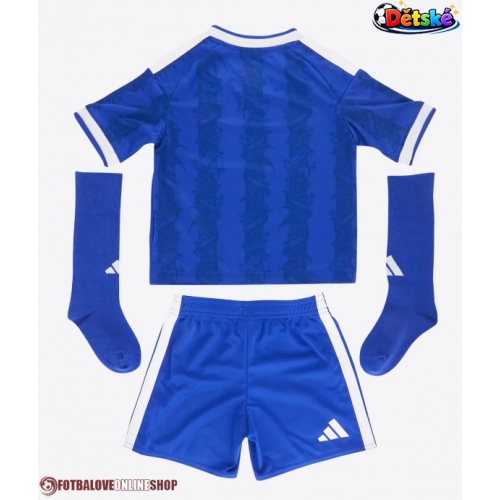 Leicester City Domácí dres komplet pro Děti 2026-27 Krátkým Rukávem (+ Krátké kalhoty)