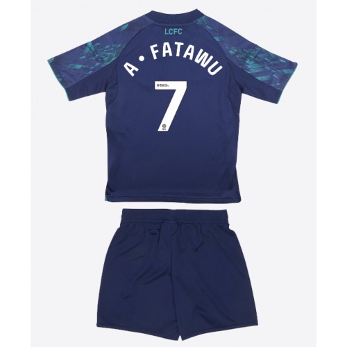 Leicester City Issahaku Fatawu #7 Venkovní dres komplet pro Děti 2025-26 Krátkým Rukávem (+ Krátké kalhoty) Leicester City Issahaku Fatawu #7 Venkovní dres komplet pro Děti 2025-26 Krátkým Rukávem (+ Krátké kalhoty)