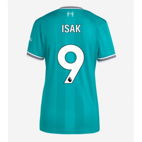 Liverpool Alexander Isak #9 Alternativní Dres pro Dámy 2025-26 Krátkým Rukávem Liverpool Alexander Isak #9 Alternativní Dres pro Dámy 2025-26 Krátkým Rukávem