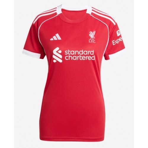 Liverpool Alexander Isak #9 Domácí Dres pro Dámy 2025-26 Krátkým Rukávem Liverpool Alexander Isak #9 Domácí Dres pro Dámy 2025-26 Krátkým Rukávem