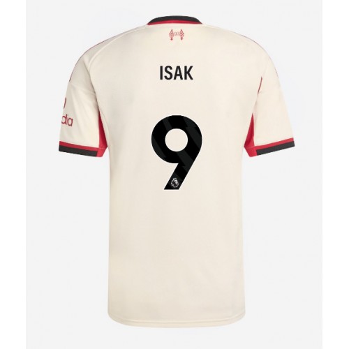 Liverpool Alexander Isak #9 Venkovní Dres 2025-26 Krátkým Rukávem Liverpool Alexander Isak #9 Venkovní Dres 2025-26 Krátkým Rukávem