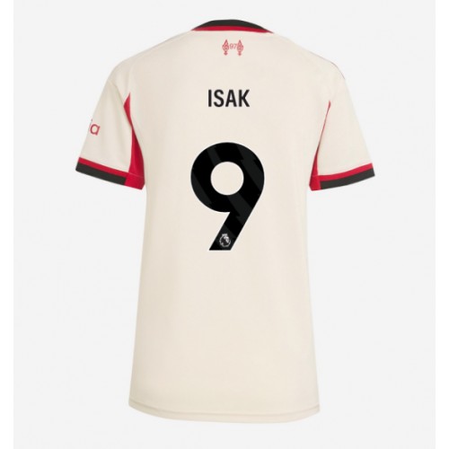 Liverpool Alexander Isak #9 Venkovní Dres pro Dámy 2025-26 Krátkým Rukávem Liverpool Alexander Isak #9 Venkovní Dres pro Dámy 2025-26 Krátkým Rukávem