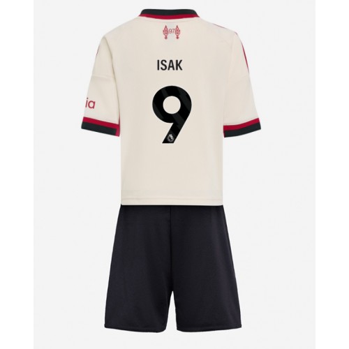 Liverpool Alexander Isak #9 Venkovní dres komplet pro Děti 2025-26 Krátkým Rukávem (+ Krátké kalhoty) Liverpool Alexander Isak #9 Venkovní dres komplet pro Děti 2025-26 Krátkým Rukávem (+ Krátké kalhoty)