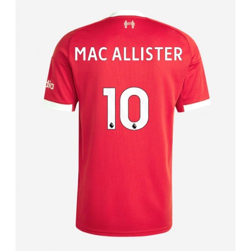 Liverpool Alexis Mac Allister #10 Domácí Dres 2025-26 Krátkým Rukávem