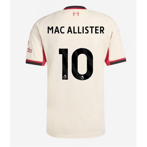 Liverpool Alexis Mac Allister #10 Venkovní Dres 2025-26 Krátkým Rukávem Liverpool Alexis Mac Allister #10 Venkovní Dres 2025-26 Krátkým Rukávem