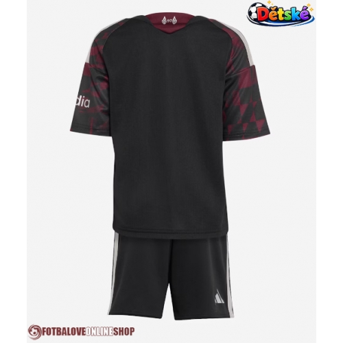 Liverpool Alternativní dres komplet pro Děti 2026-27 Krátkým Rukávem (+ Krátké kalhoty)