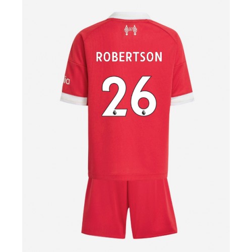 Liverpool Andrew Robertson #26 Domácí dres komplet pro Děti 2025-26 Krátkým Rukávem (+ Krátké kalhoty) Liverpool Andrew Robertson #26 Domácí dres komplet pro Děti 2025-26 Krátkým Rukávem (+ Krátké kalhoty)