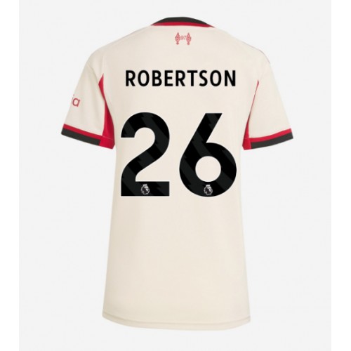 Liverpool Andrew Robertson #26 Venkovní Dres pro Dámy 2025-26 Krátkým Rukávem Liverpool Andrew Robertson #26 Venkovní Dres pro Dámy 2025-26 Krátkým Rukávem