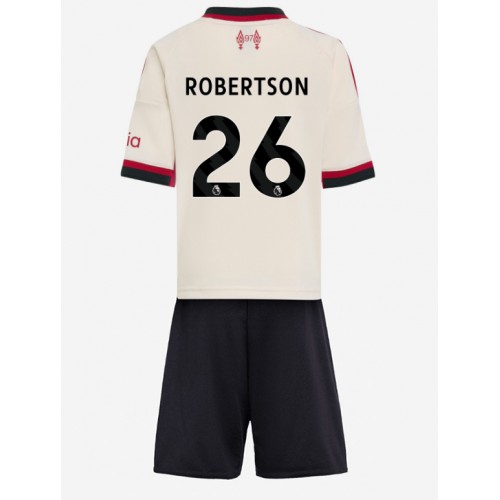 Liverpool Andrew Robertson #26 Venkovní dres komplet pro Děti 2025-26 Krátkým Rukávem (+ Krátké kalhoty) Liverpool Andrew Robertson #26 Venkovní dres komplet pro Děti 2025-26 Krátkým Rukávem (+ Krátké kalhoty)