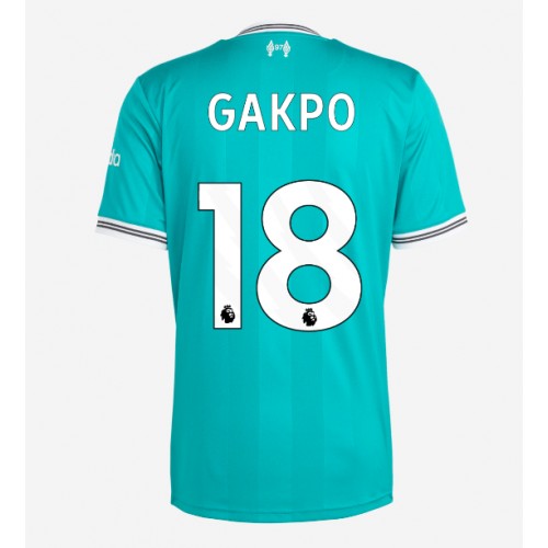 Liverpool Cody Gakpo #18 Alternativní Dres 2025-26 Krátkým Rukávem Liverpool Cody Gakpo #18 Alternativní Dres 2025-26 Krátkým Rukávem
