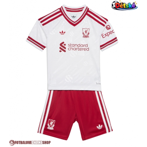 Liverpool Cody Gakpo #18 Venkovní dres komplet pro Děti 2026-27 Krátkým Rukávem (+ Krátké kalhoty)