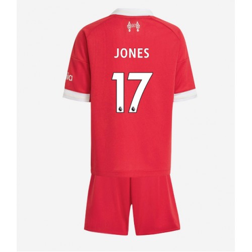 Liverpool Curtis Jones #17 Domácí dres komplet pro Děti 2025-26 Krátkým Rukávem (+ Krátké kalhoty) Liverpool Curtis Jones #17 Domácí dres komplet pro Děti 2025-26 Krátkým Rukávem (+ Krátké kalhoty)