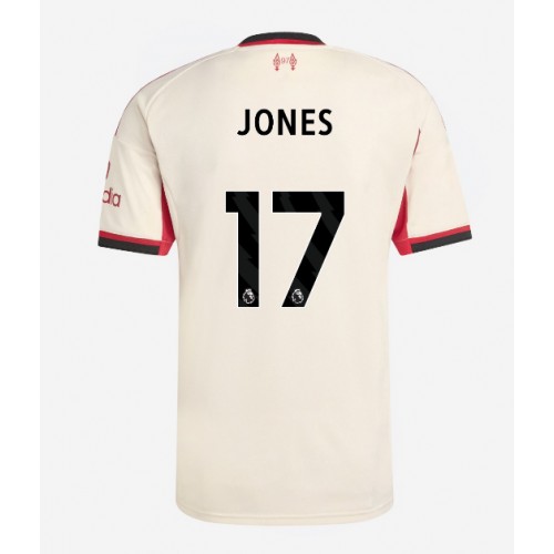 Liverpool Curtis Jones #17 Venkovní Dres 2025-26 Krátkým Rukávem Liverpool Curtis Jones #17 Venkovní Dres 2025-26 Krátkým Rukávem