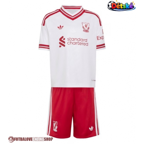 Liverpool Dominik Szoboszlai #8 Venkovní dres komplet pro Děti 2026-27 Krátkým Rukávem (+ Krátké kalhoty)