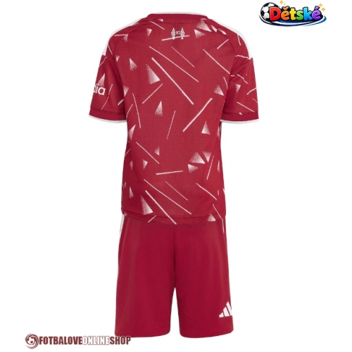 Liverpool Domácí dres komplet pro Děti 2026-27 Krátkým Rukávem (+ Krátké kalhoty)