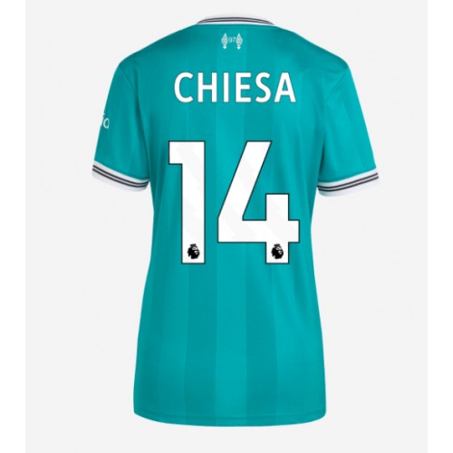 Liverpool Federico Chiesa #14 Alternativní Dres pro Dámy 2025-26 Krátkým Rukávem Liverpool Federico Chiesa #14 Alternativní Dres pro Dámy 2025-26 Krátkým Rukávem