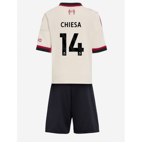Liverpool Federico Chiesa #14 Venkovní dres komplet pro Děti 2025-26 Krátkým Rukávem (+ Krátké kalhoty) Liverpool Federico Chiesa #14 Venkovní dres komplet pro Děti 2025-26 Krátkým Rukávem (+ Krátké kalhoty)