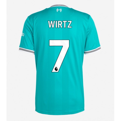 Liverpool Florian Wirtz #7 Alternativní Dres 2025-26 Krátkým Rukávem Liverpool Florian Wirtz #7 Alternativní Dres 2025-26 Krátkým Rukávem