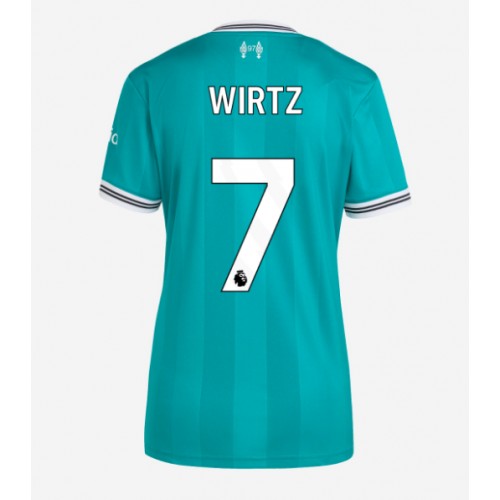 Liverpool Florian Wirtz #7 Alternativní Dres pro Dámy 2025-26 Krátkým Rukávem Liverpool Florian Wirtz #7 Alternativní Dres pro Dámy 2025-26 Krátkým Rukávem