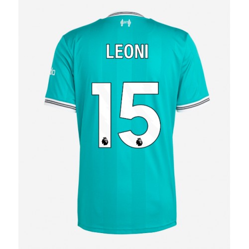 Liverpool Giovanni Leoni #15 Alternativní Dres 2025-26 Krátkým Rukávem Liverpool Giovanni Leoni #15 Alternativní Dres 2025-26 Krátkým Rukávem