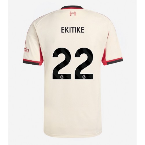 Liverpool Hugo Ekitike #22 Venkovní Dres 2025-26 Krátkým Rukávem Liverpool Hugo Ekitike #22 Venkovní Dres 2025-26 Krátkým Rukávem