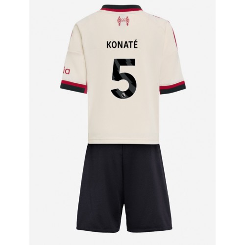 Liverpool Ibrahima Konate #5 Venkovní dres komplet pro Děti 2025-26 Krátkým Rukávem (+ Krátké kalhoty) Liverpool Ibrahima Konate #5 Venkovní dres komplet pro Děti 2025-26 Krátkým Rukávem (+ Krátké kalhoty)