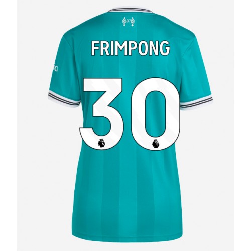 Liverpool Jeremie Frimpong #30 Alternativní Dres pro Dámy 2025-26 Krátkým Rukávem Liverpool Jeremie Frimpong #30 Alternativní Dres pro Dámy 2025-26 Krátkým Rukávem