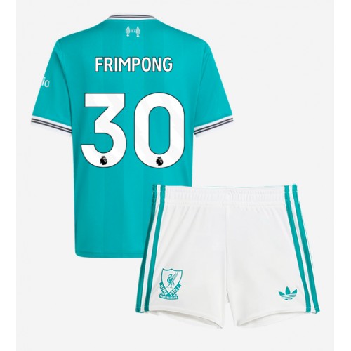 Liverpool Jeremie Frimpong #30 Alternativní dres komplet pro Děti 2025-26 Krátkým Rukávem (+ Krátké kalhoty) Liverpool Jeremie Frimpong #30 Alternativní dres komplet pro Děti 2025-26 Krátkým Rukávem (+ Krátké kalhoty)
