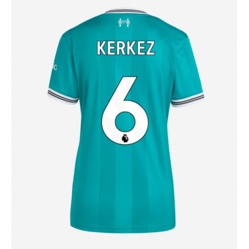 Liverpool Milos Kerkez #6 Alternativní Dres pro Dámy 2025-26 Krátkým Rukávem Liverpool Milos Kerkez #6 Alternativní Dres pro Dámy 2025-26 Krátkým Rukávem