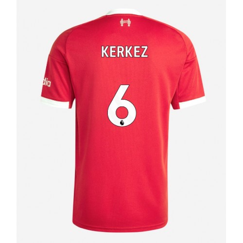 Liverpool Milos Kerkez #6 Domácí Dres 2025-26 Krátkým Rukávem Liverpool Milos Kerkez #6 Domácí Dres 2025-26 Krátkým Rukávem