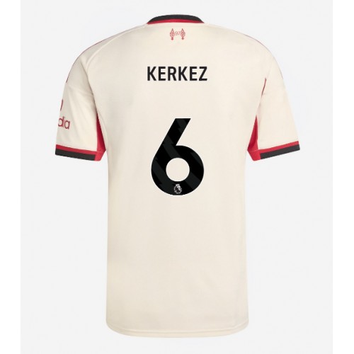 Liverpool Milos Kerkez #6 Venkovní Dres 2025-26 Krátkým Rukávem Liverpool Milos Kerkez #6 Venkovní Dres 2025-26 Krátkým Rukávem