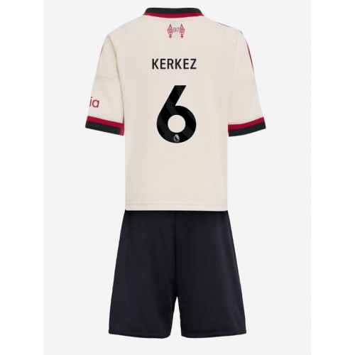 Liverpool Milos Kerkez #6 Venkovní dres komplet pro Děti 2025-26 Krátkým Rukávem (+ Krátké kalhoty) Liverpool Milos Kerkez #6 Venkovní dres komplet pro Děti 2025-26 Krátkým Rukávem (+ Krátké kalhoty)