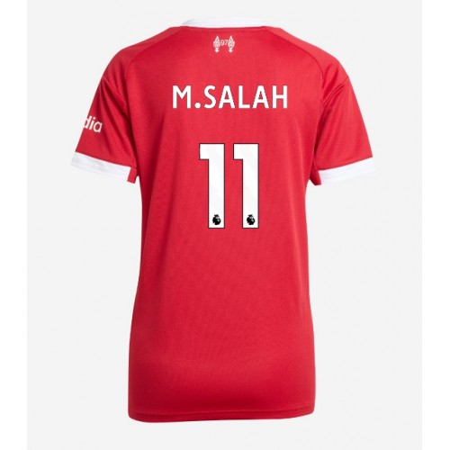 Liverpool Mohamed Salah #11 Domácí Dres pro Dámy 2025-26 Krátkým Rukávem Liverpool Mohamed Salah #11 Domácí Dres pro Dámy 2025-26 Krátkým Rukávem