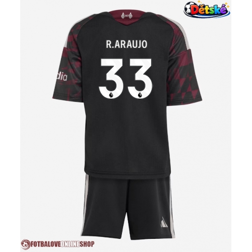 Liverpool Ronald Araujo #33 Alternativní dres komplet pro Děti 2026-27 Krátkým Rukávem (+ Krátké kalhoty)