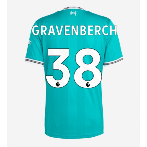 Liverpool Ryan Gravenberch #38 Alternativní Dres 2025-26 Krátkým Rukávem Liverpool Ryan Gravenberch #38 Alternativní Dres 2025-26 Krátkým Rukávem